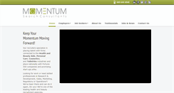 Desktop Screenshot of momentumsc.com